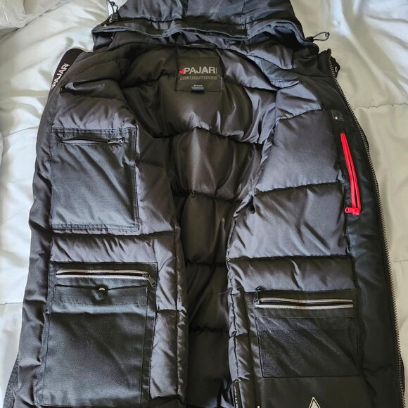 Jordan Men's Parka - Size (S) - Black - Like new - Picture 5 of 9